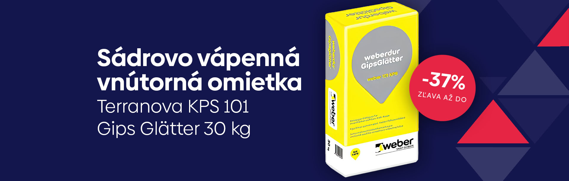 Sádrovo vápenna vnútorná omietka